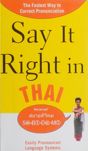 Say It Right in Thai