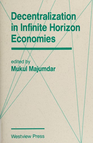 Decentralization in infinite horizon economies