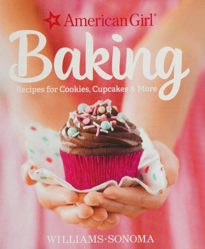American girl baking