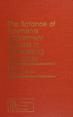 The Balance of Payments Adjustment Process in Developing Countries