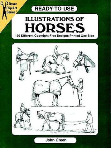 Ready-to-use illustrations of horses