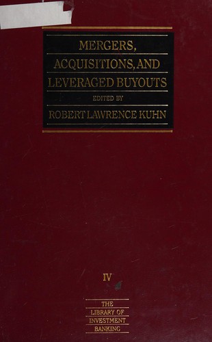 Mergers, acquisitions, and leveraged buyouts