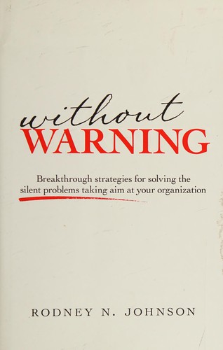 Without warning