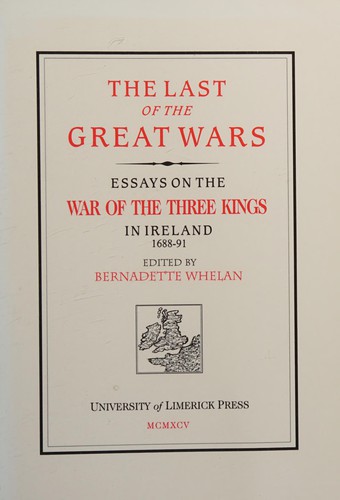 The Last of the Great Wars