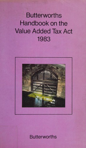 Butterworths Handbook on the Value Added Tax Act 1983