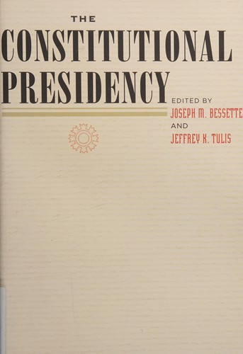 The constitutional presidency