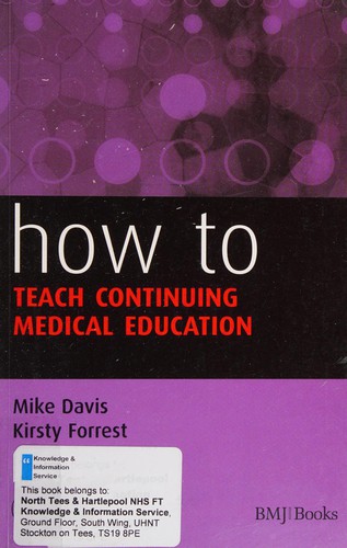 How to Teach Continuing Medical Education