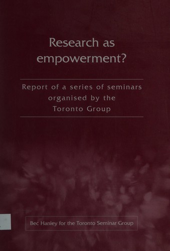 Research as Empowerment