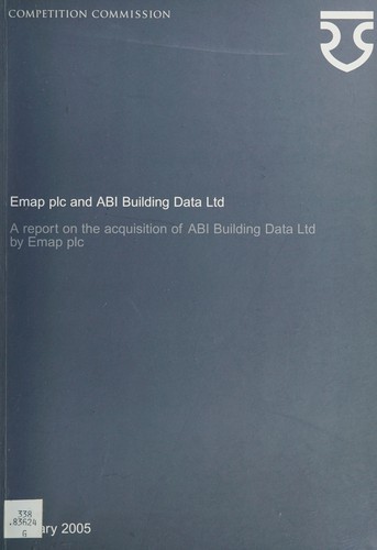 Emap plc and ABI Building Data Ltd