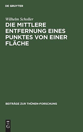 Die mittlere Entfernung eines Punktes von einer Fläche