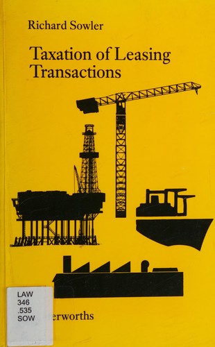 Taxation of Leasing Transactions