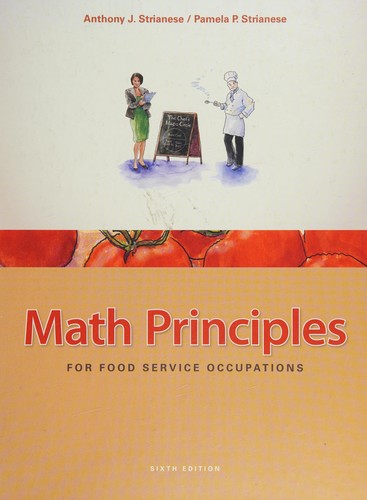 Math Principles for Food Service Occupations