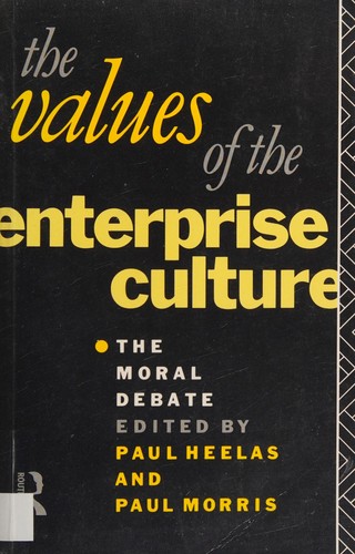 The Values of the Enterprise Culture