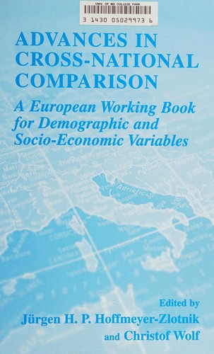 Advances in Cross-National Comparison