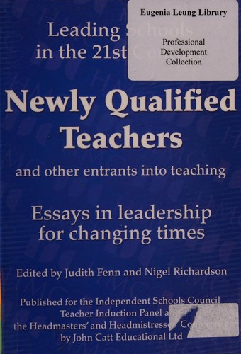 Newly qualified teachers and other entrants into teaching