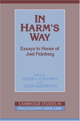 In harm's way