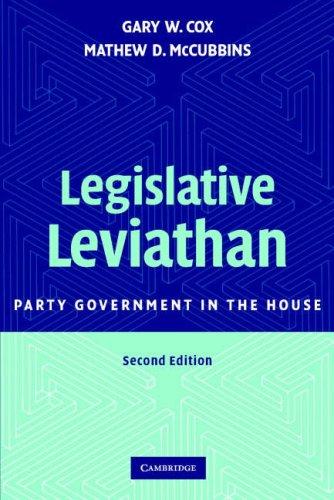 Legislative Leviathan: Party Government in the House