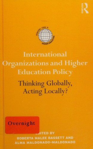 International organizations and higher education policy