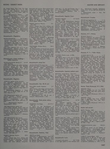 Law Books, 1876-1981
