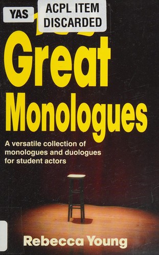 102 Great Monologues