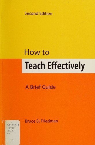 How to teach effectively