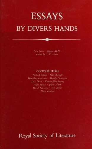 Essays by Divers Hands