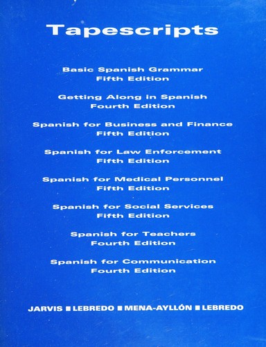 Spanish Cass Tapescripts