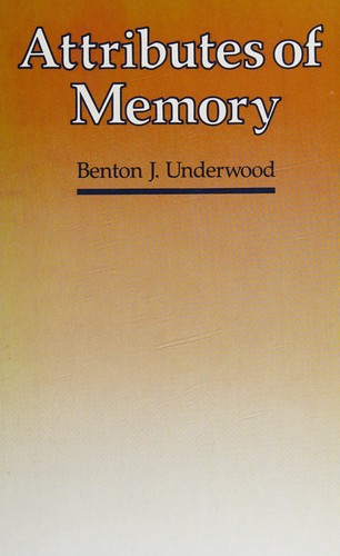 Attributes of Memory