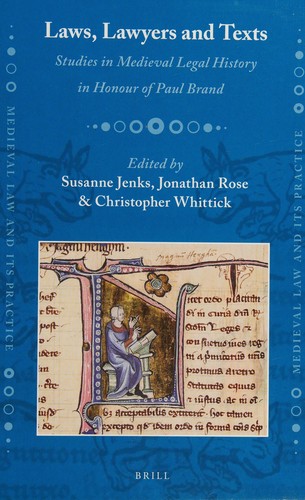 Laws, Lawyers, and Texts