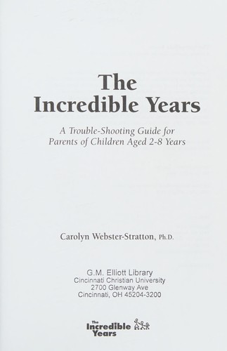 The Incredible Years