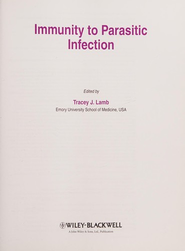 Immunity to Parasitic Infections