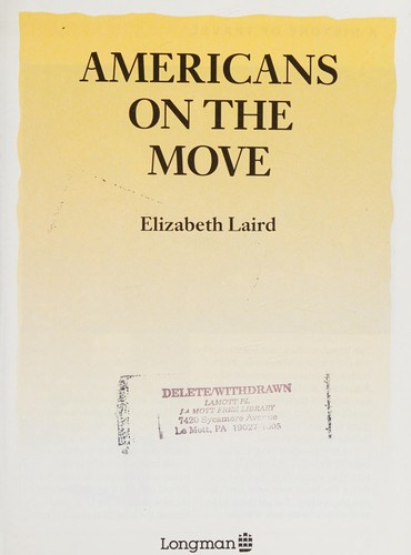 Americans on the Move (American Background Readers)