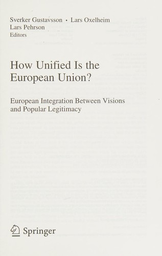 How unified is the European Union?