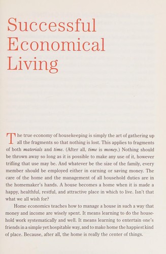 Home Economics