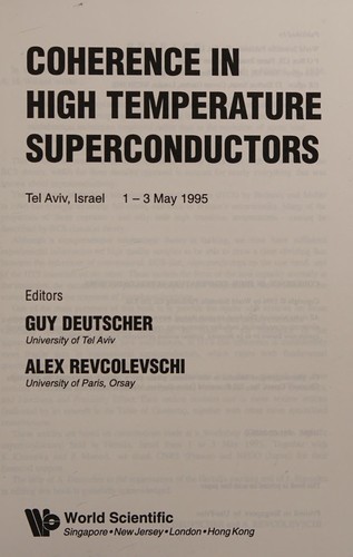 Coherence in high temperature superconductors
