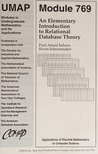UMAP ILAP modules 2001-02