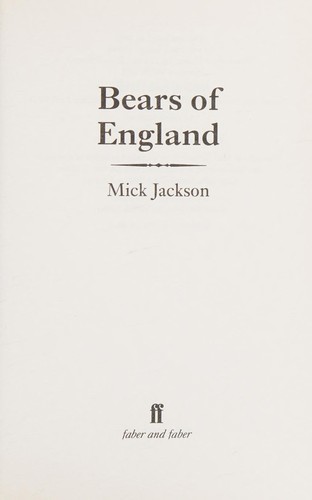 Bears of England