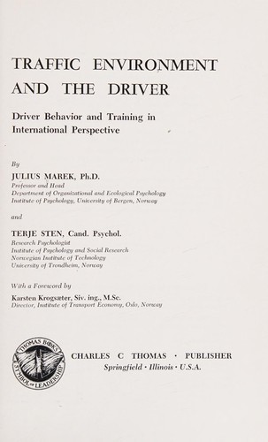 Traffic Environment and the Driver