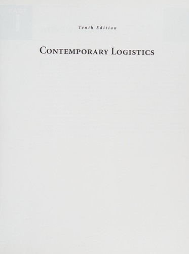 Contemporary Logistics