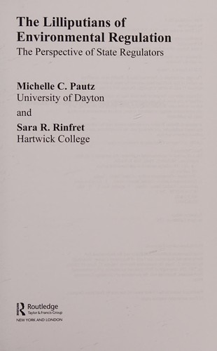 The Lilliputians of Environmental Regulation