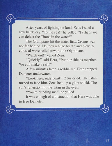 The Battle of the Olympians and the Titans