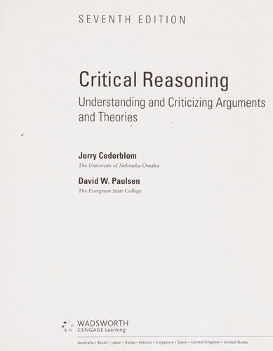 Critical Reasoning