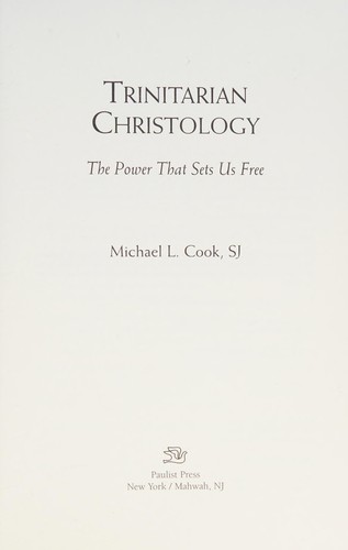 Christology and the Trinity