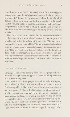 The Design of Insight