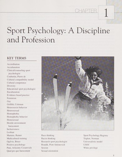 Sport Psychology: Concepts and Applications