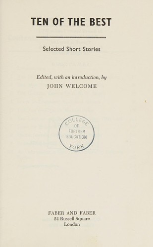 Ten of the Best: Selected Short Stories