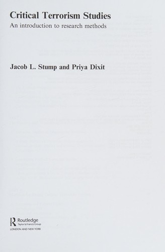 Critical terrorism studies