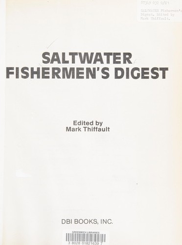 Saltwater Fishermen's Digest