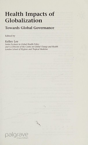 Health impacts of globalization