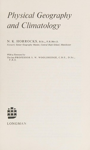 Physical Geography and Climatology